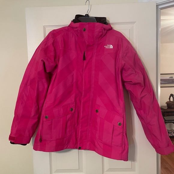 Hot Pink Women’s North Face 2 Layer Ski Jacket